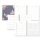 Blue Sky 11 in. x 8.5 in. 12-Month (Jan-Dec 2026) Life Note-It Leah Weekly/Monthly Notes Planner - Gray/Pink/White Cover